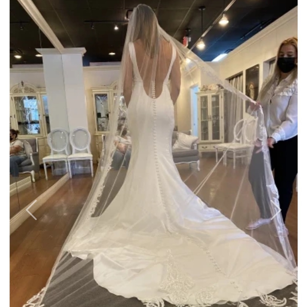 Maggie Sottero Elegant White Wedding Gown